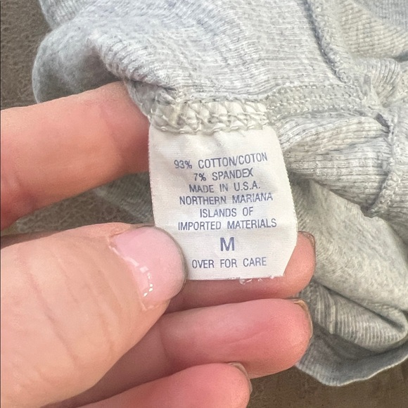 Abercrombie & Fitch Light Gray Tank Top - Picture 3 of 3